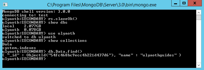 install mongodb on windows server 2012